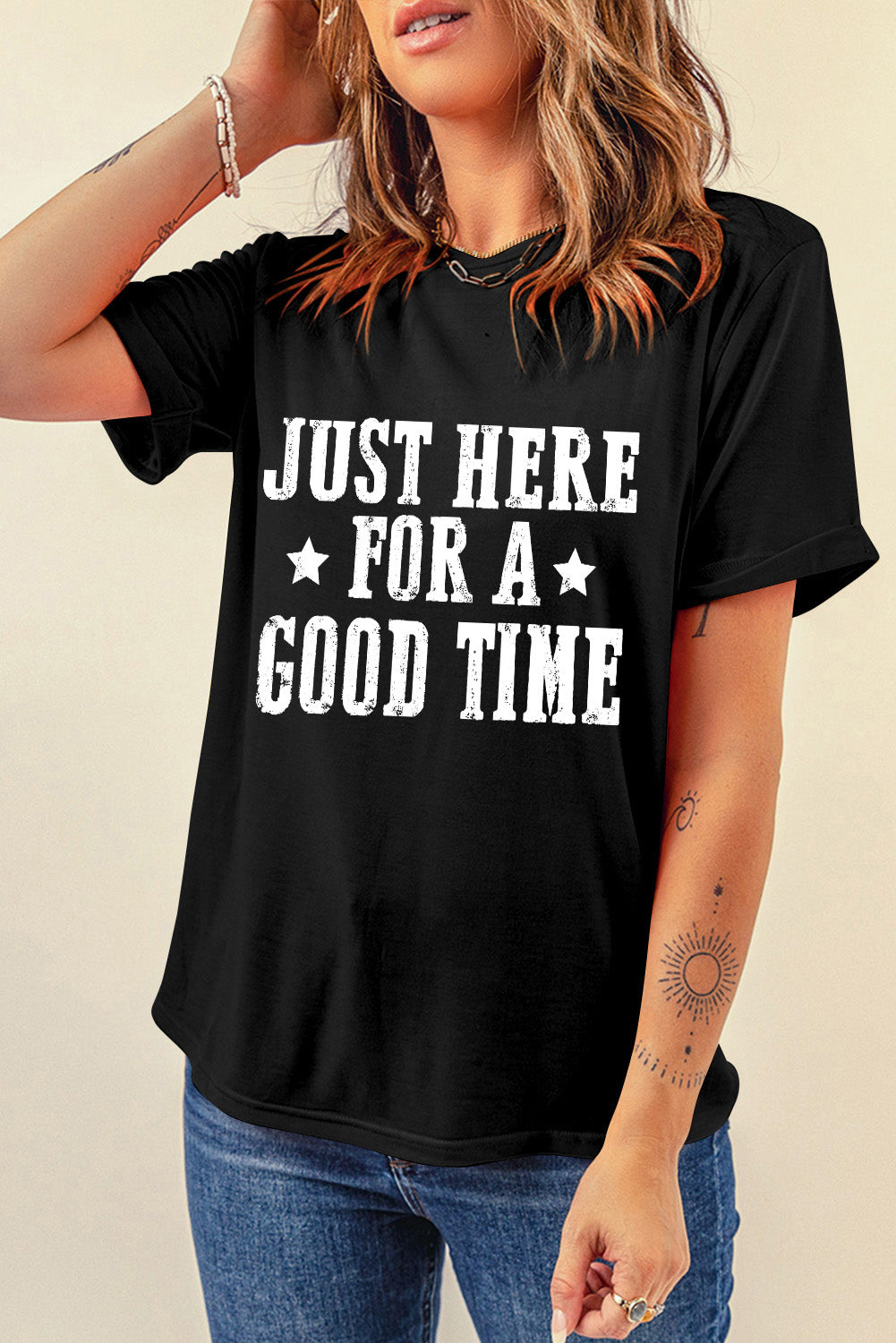 Just Here For A Good Time - Black Ivory Apparel and Boutique