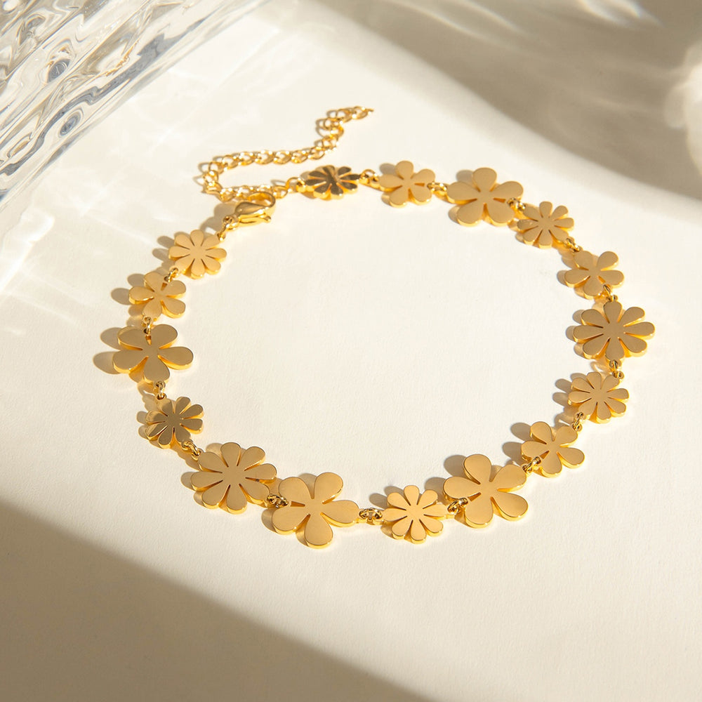 
                  
                    Golden Flower Bracelet
                  
                