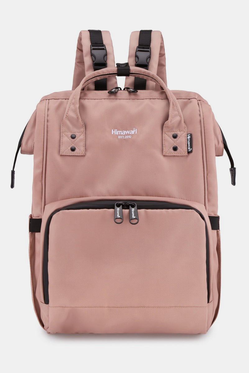 Himawari Waterproof and Anti-Theft Nylon Backpack Bag - Black Ivory Apparel & Boutique