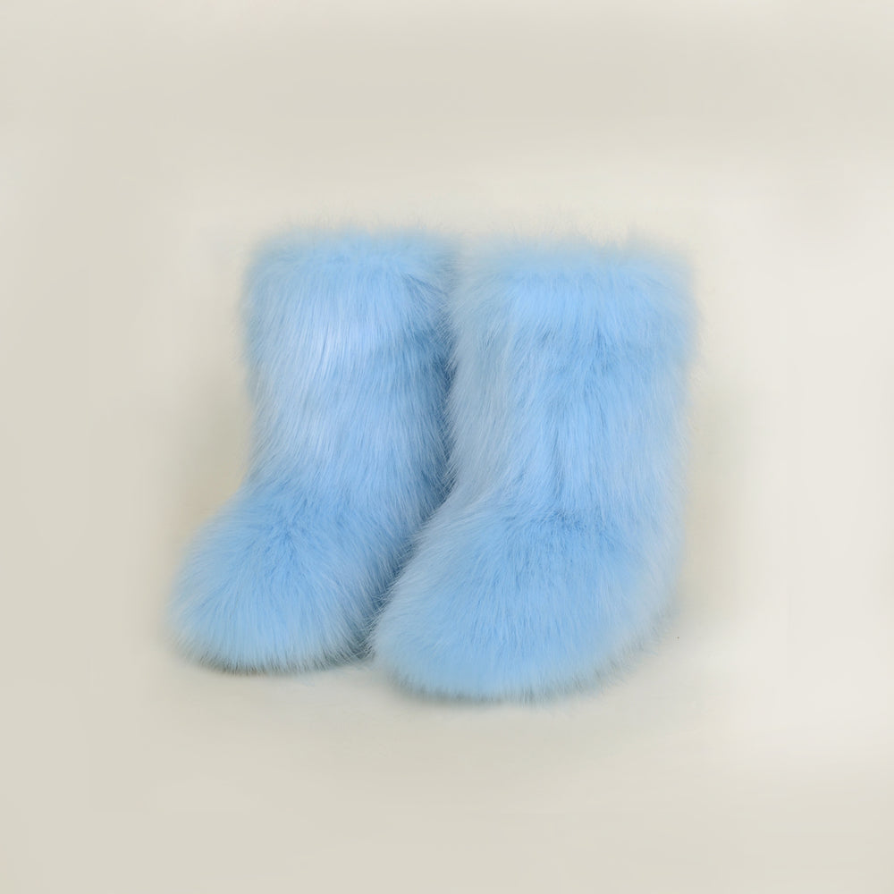 
                  
                    Thermal Fuzzy Platform Boots
                  
                