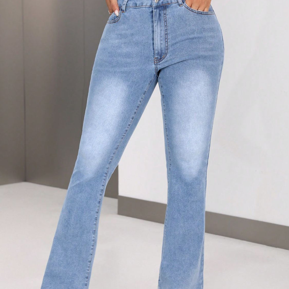 
                  
                    Bootcut Jeans with Pockets
                  
                