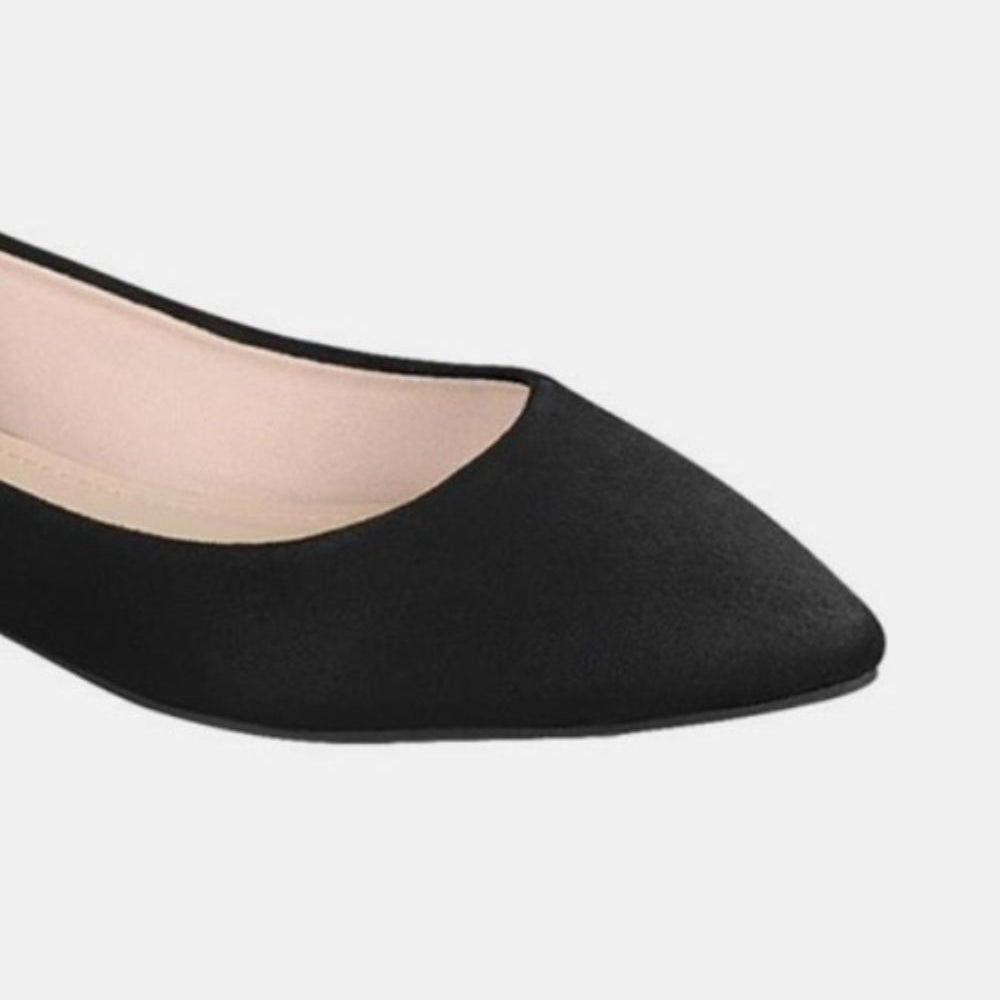 
                      
                        Forever Link Pointy Toe Slip On Flat Loafers
                      
                    