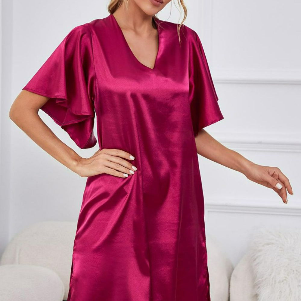 
                      
                        Satin Dazy Dreamer Night Dress
                      
                    