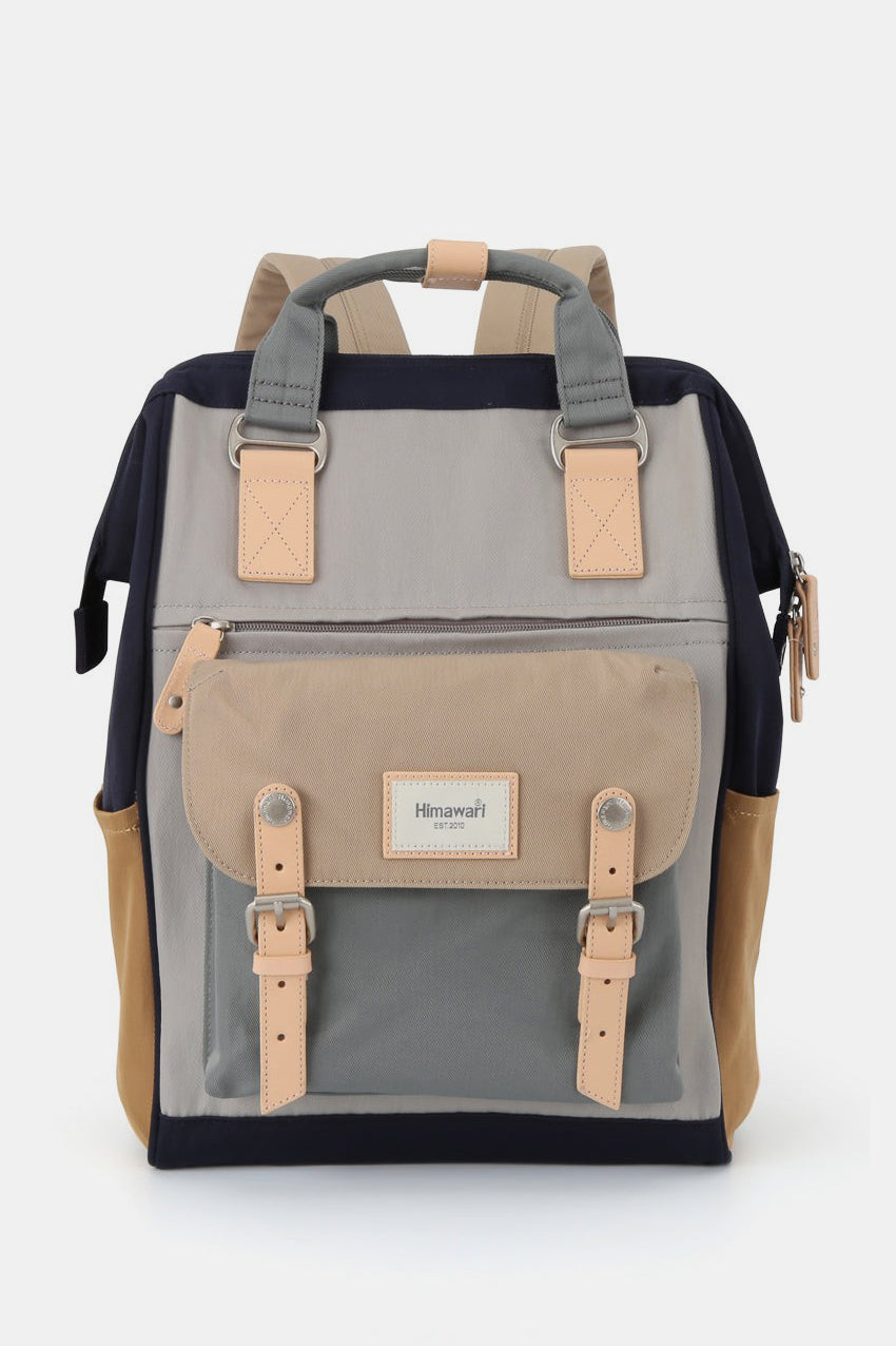 Himawari Waterproof Nylon Backpack Bag with Handles - Black Ivory Apparel & Boutique