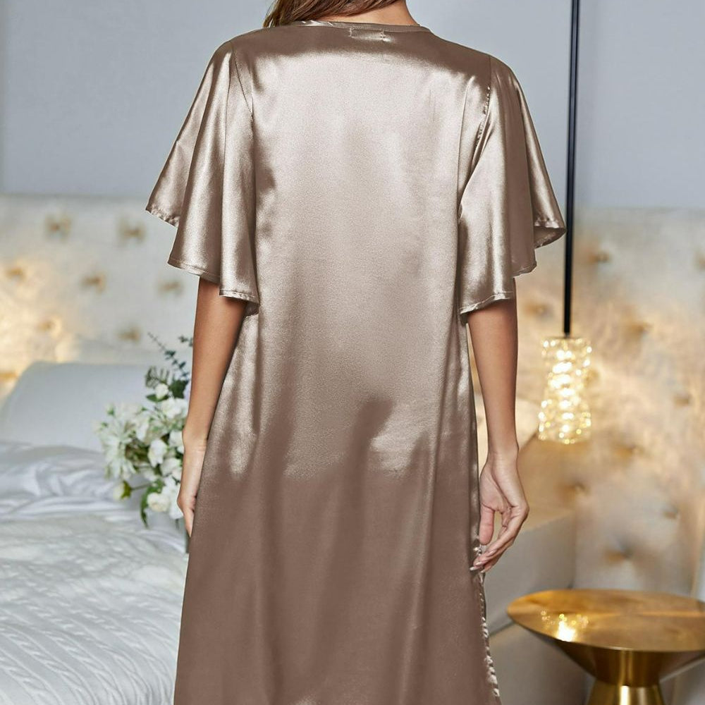 
                      
                        Satin Dazy Dreamer Night Dress
                      
                    