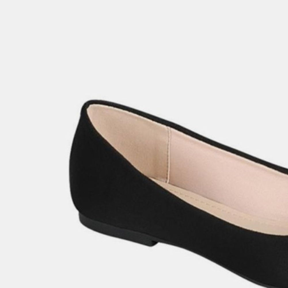 
                      
                        Forever Link Pointy Toe Slip On Flat Loafers
                      
                    