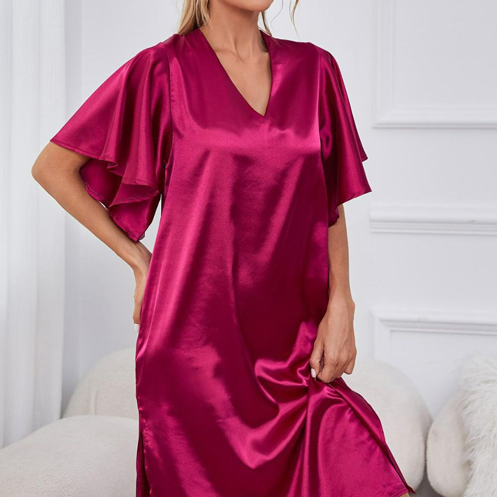 
                      
                        Satin Dazy Dreamer Night Dress
                      
                    