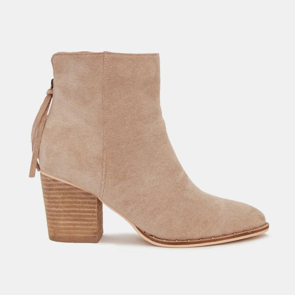 
                  
                    Beast Fashion Suede Point Toe Ankle Booties
                  
                