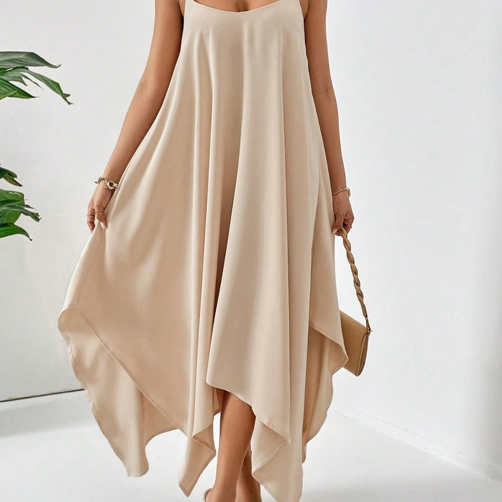 
                  
                    Scoop Neck Midi Cami Dress
                  
                