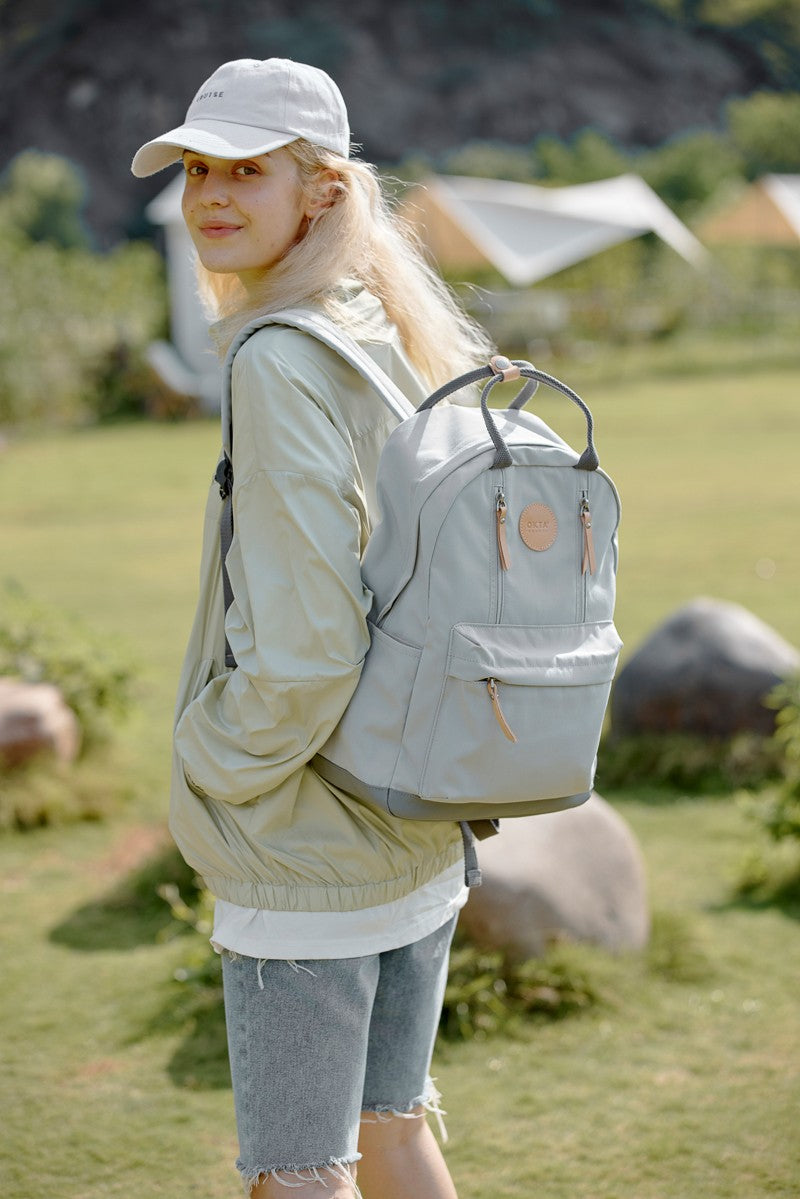 Himawari Waterproof Backpack Bag with Multilayer Pockets - Black Ivory Apparel & Boutique