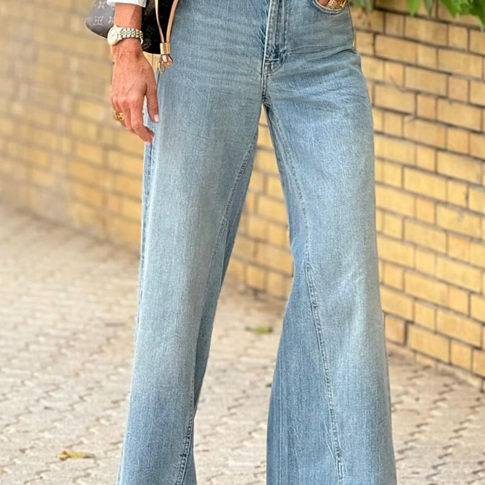 
                  
                    Wide Leg Jeans with Pockets
                  
                