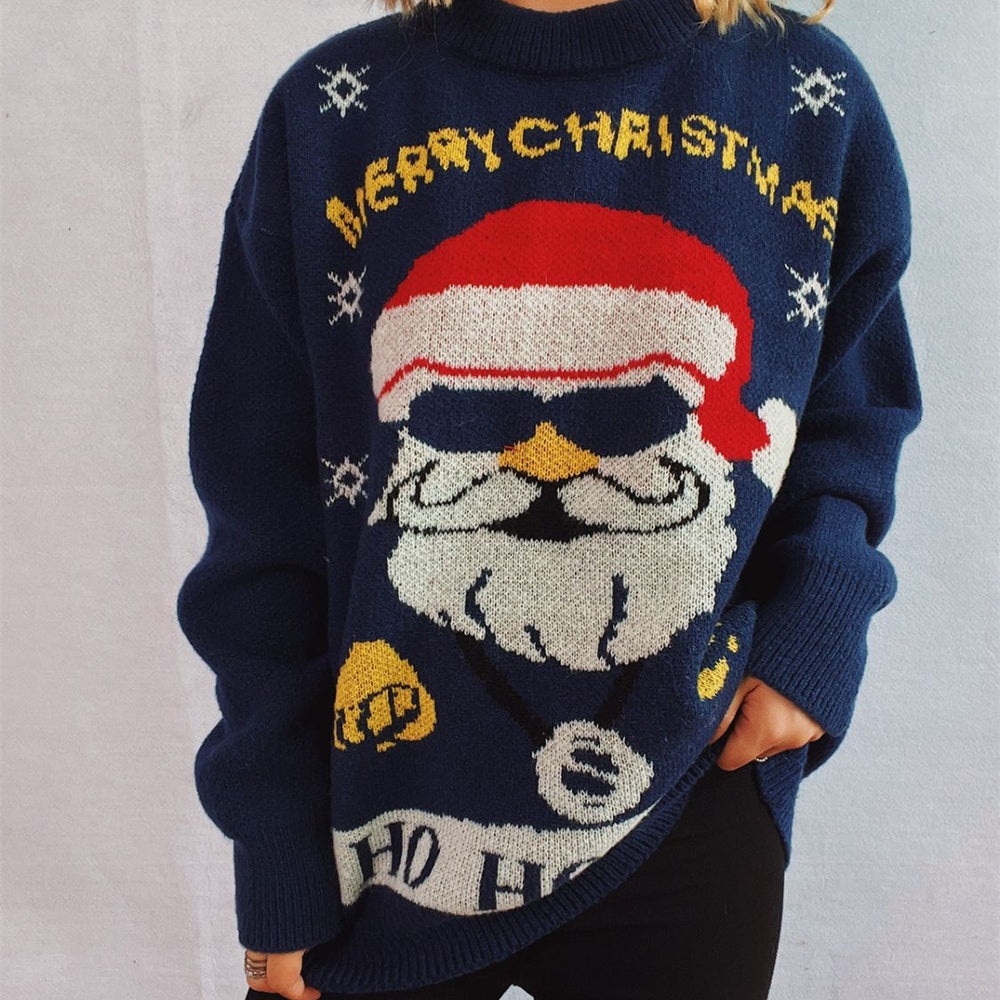 
                  
                    Santa Round Neck Long Sleeve Sweater
                  
                