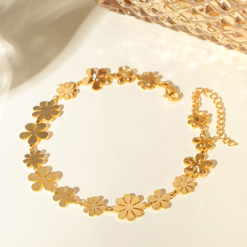 
                  
                    Golden Flower Bracelet
                  
                