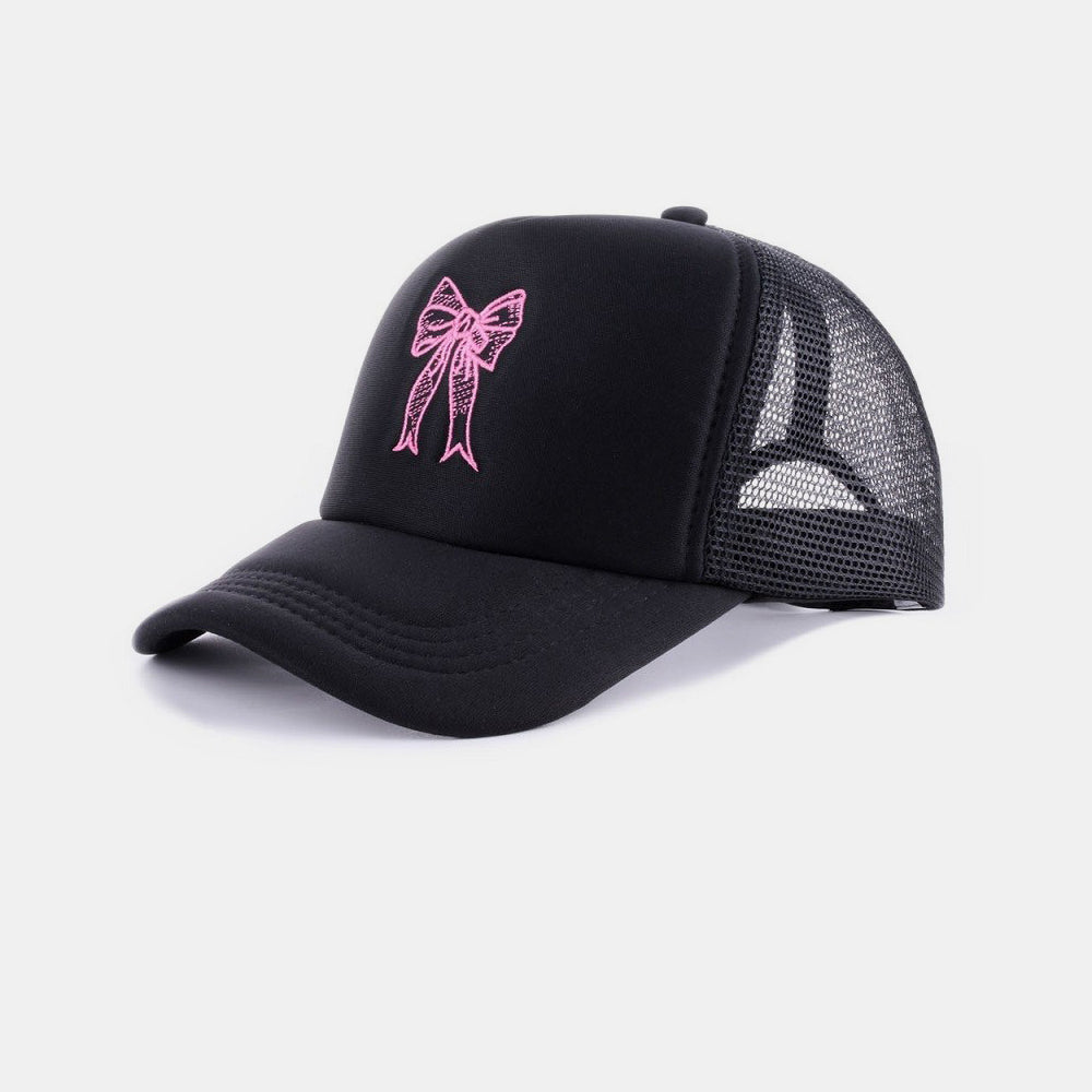 
                  
                    Zenana Ribbon Bow Embroidery Trucker Hat
                  
                