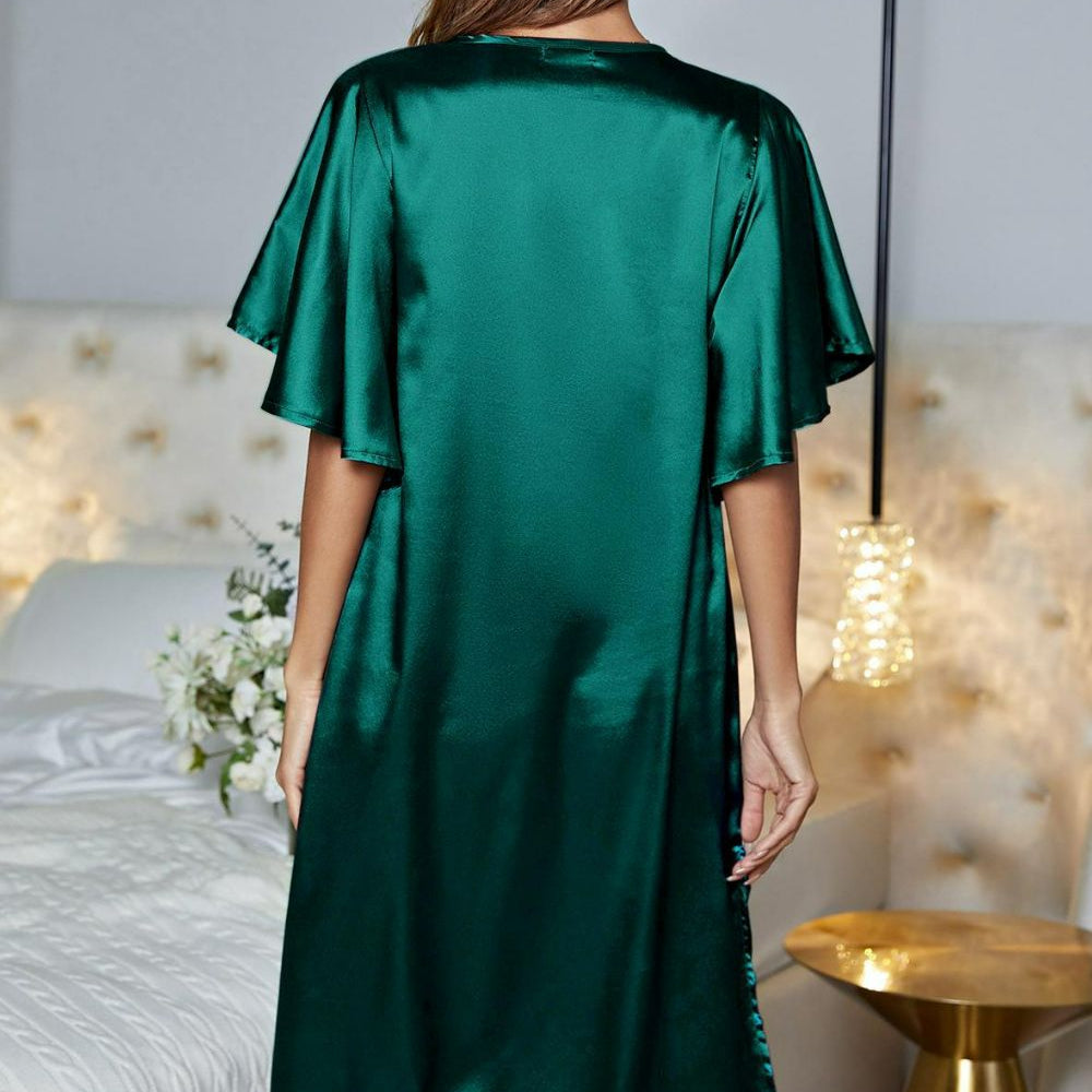 
                      
                        Satin Dazy Dreamer Night Dress
                      
                    