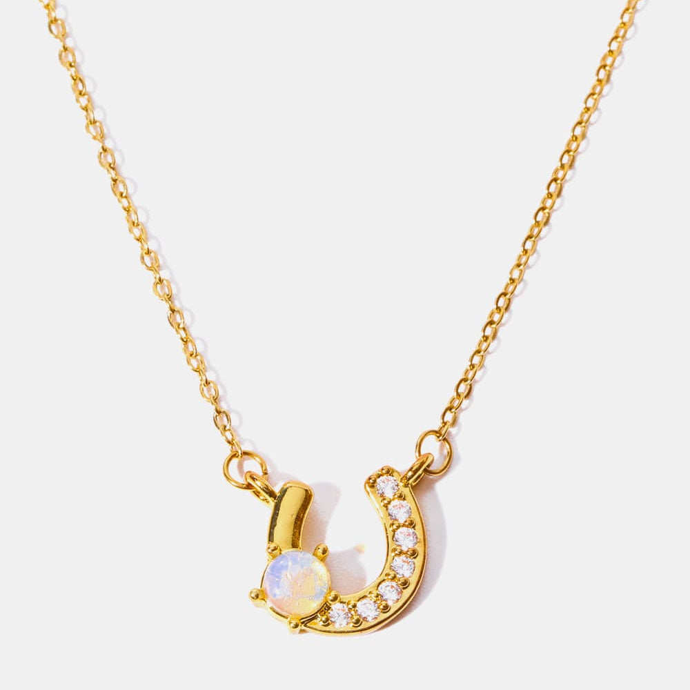 
                  
                    Horseshoe Necklace
                  
                