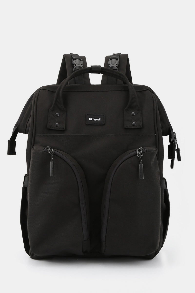 Himawari Waterproof Backpack Bag with Multilayer Pockets - Black Ivory Apparel & Boutique