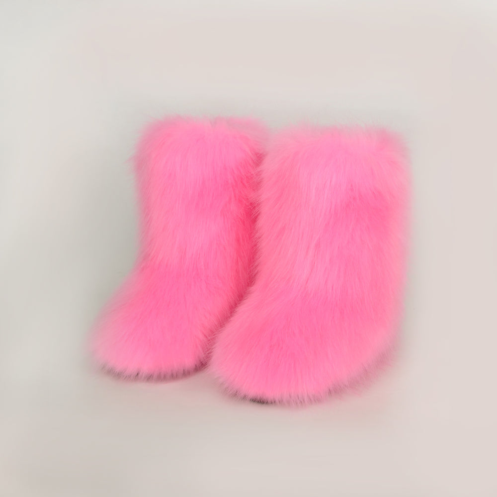 
                  
                    Thermal Fuzzy Platform Boots
                  
                